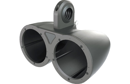 Kicker KMTED Dual 6½” Empty Enclosure Pair