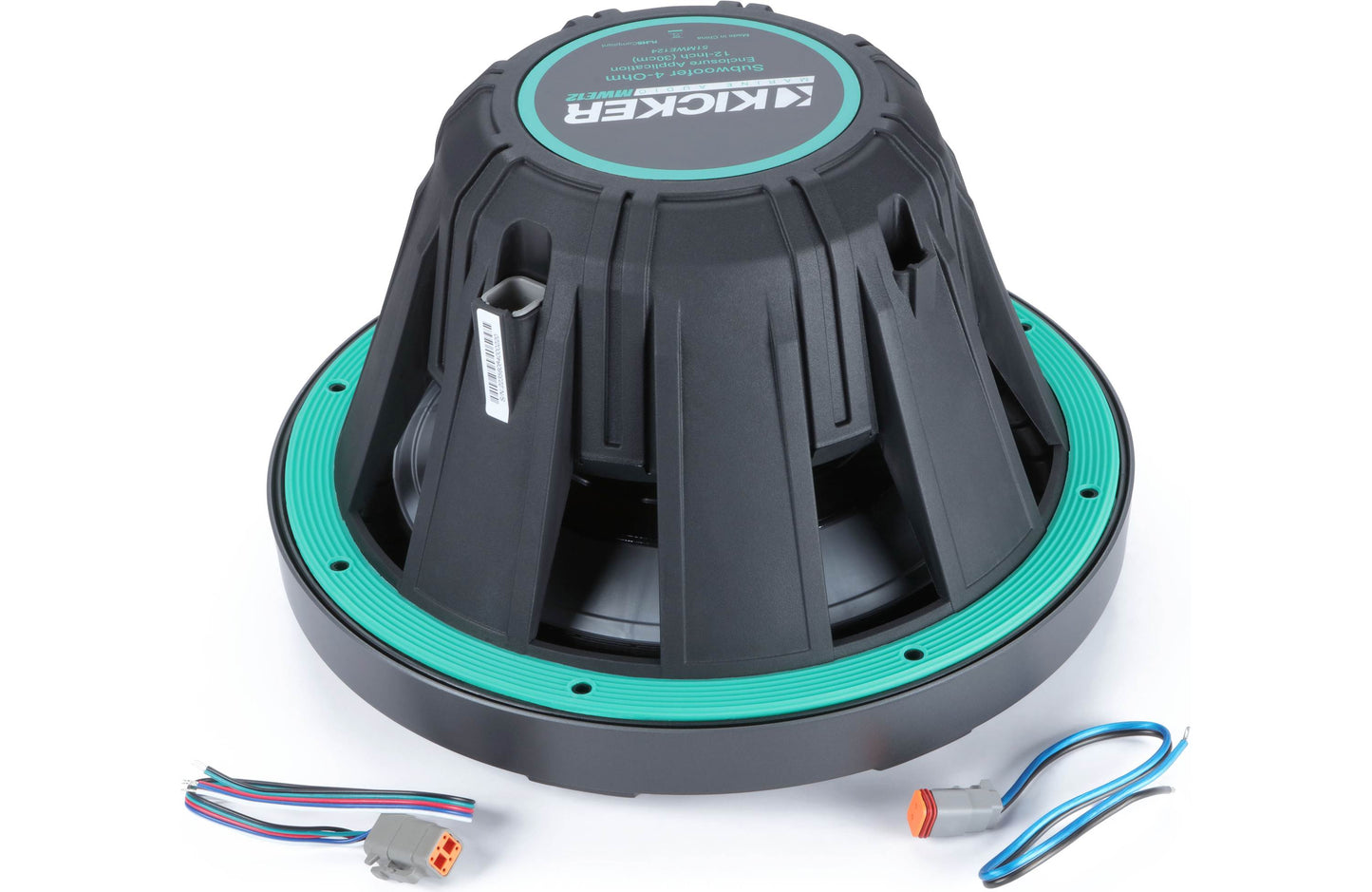 Kicker 51MWE124 12" 4 Ohm MWE Marine Subwoofer for Enclosures