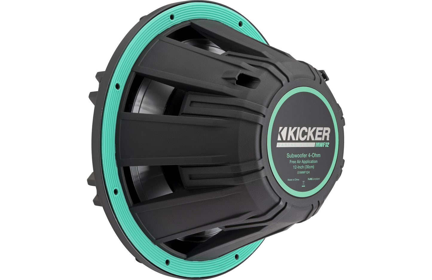 Kicker 51MWF104 10" 4 Ohm MWF Freeair Marine Subwoofer