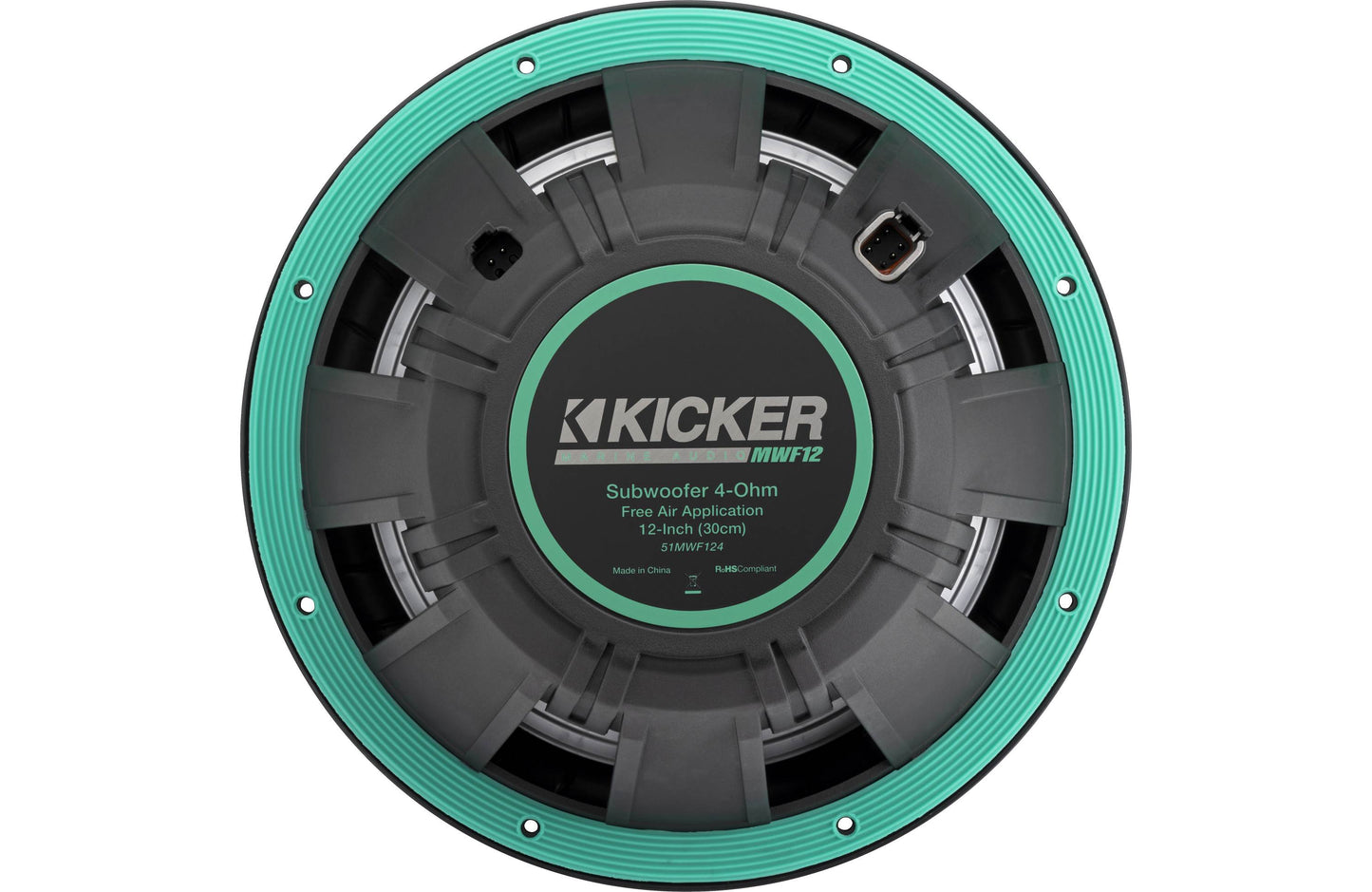 Kicker 51MWF104 10" 4 Ohm MWF Freeair Marine Subwoofer