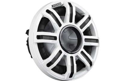 Kicker 51MWG10W White 10" grille for Premium M-Class MWE and MWF marine subwoofers