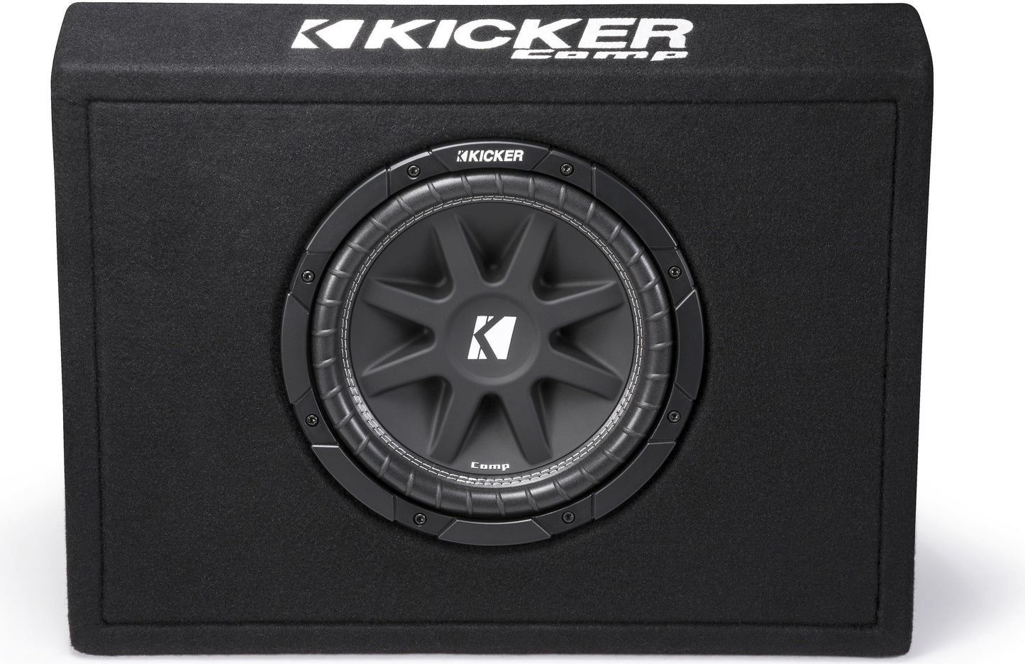 Kicker 43TC104 Single 10" Comp 4 Ohm Enclosure