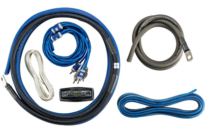 Kicker CK4 4AWG 2-Channel Amp Kit