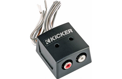 Kicker KISLOC Speaker wire-to-RCA Converter with LOC, 2ch.