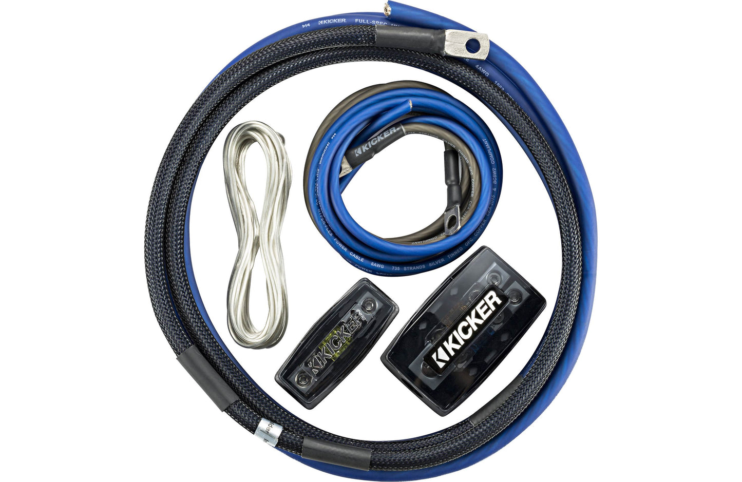 Kicker PKD4 4AWG 2-Channel Power Kit