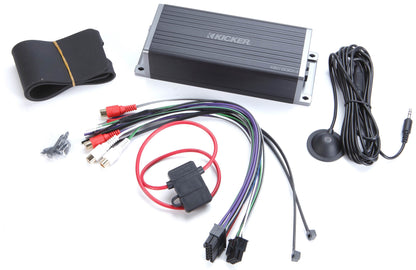 Kicker 47KEY2004 KEY200.4 Smart 4-Ch. Amplifier (auto-EQ/processor)