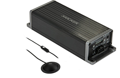 Kicker 47KEY2004 KEY200.4 Smart 4-Ch. Amplifier (auto-EQ/processor)