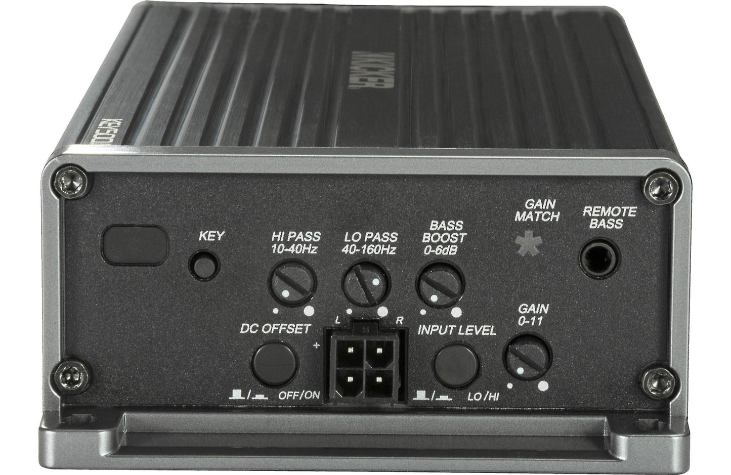 Kicker 47KEY5001 KEY500.1 Smart Mono Amplifier (bass revealer/processor)
