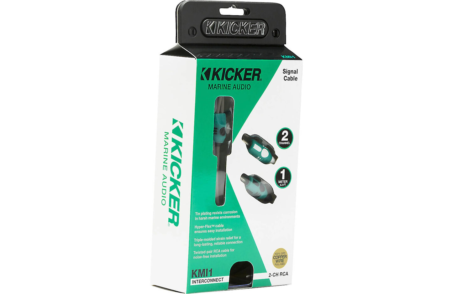 Kicker Marine Series RCA Patch Cables 47KMI1
