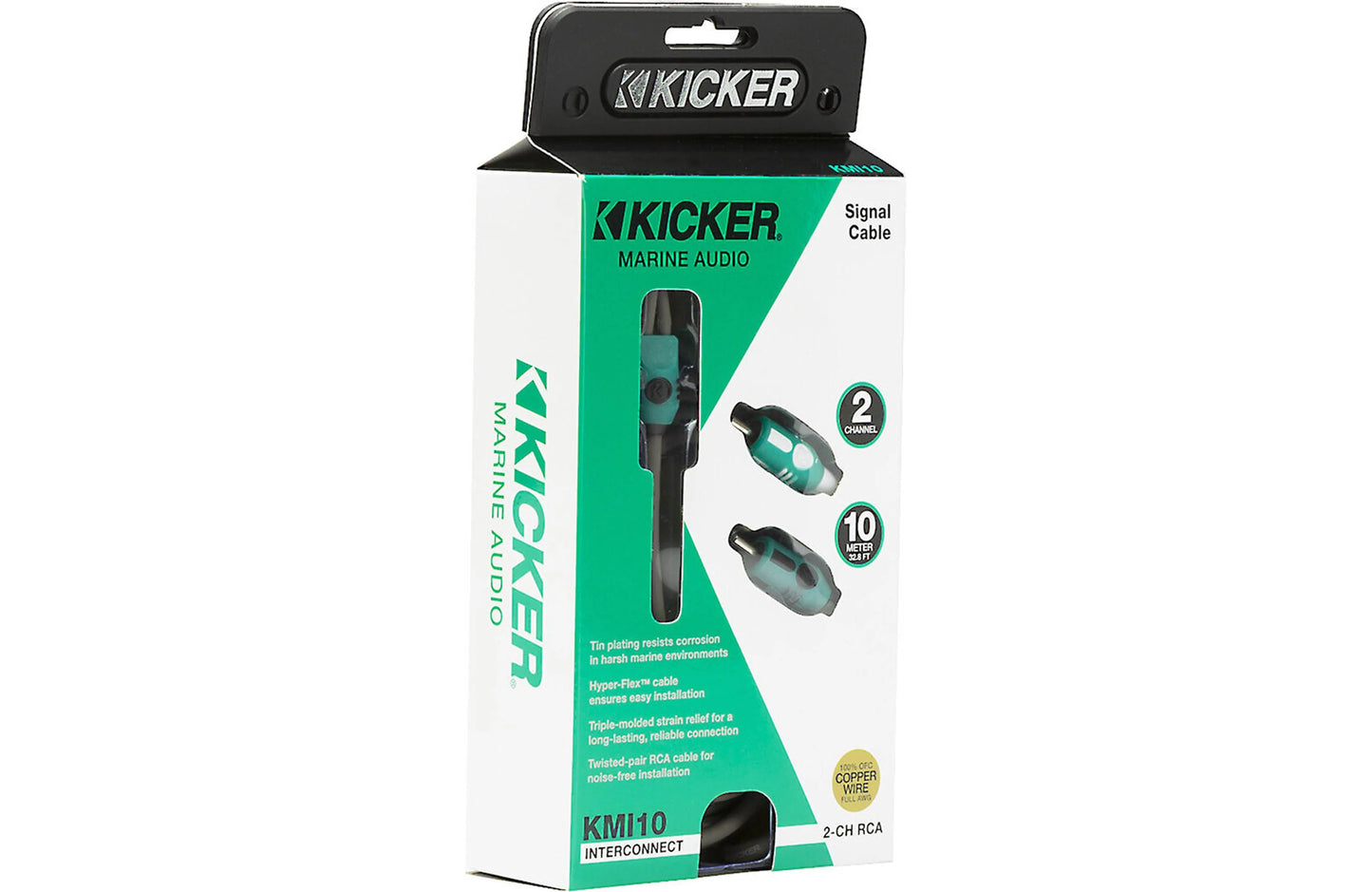 Kicker Marine Series RCA Patch Cables 47KMI10