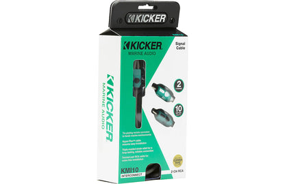 Kicker Marine Series RCA Patch Cables 47KMI10