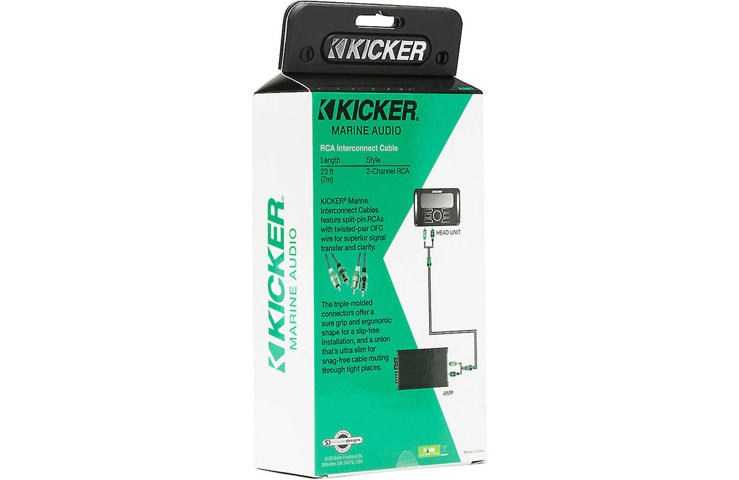 Kicker Marine Series RCA Patch Cables 47KMI7