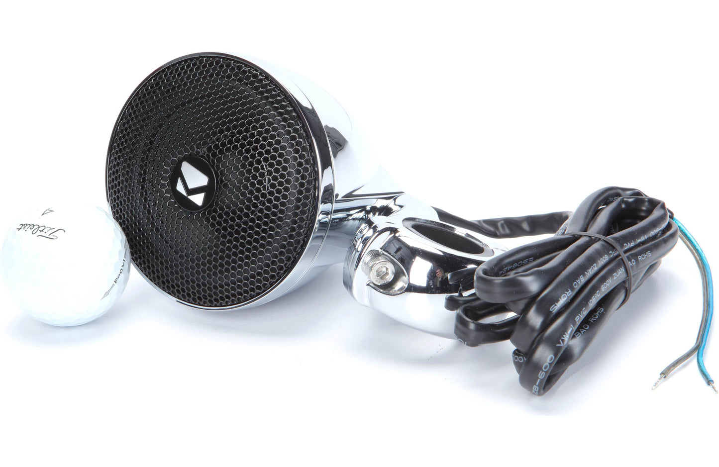 Kicker 47PSM32 PSM 3" 2 Ohm Chrome Enclosed Speaker Pair