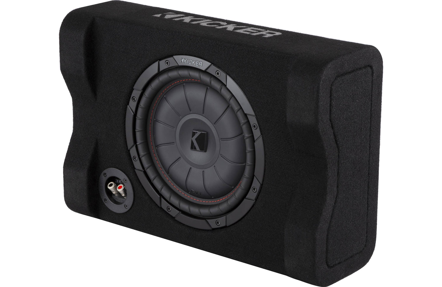 Kicker 48CVTDF102 Down-Firing 10" CompVT 2-Ohm Enclosure