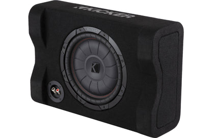 Kicker 48CVTDF102 Down-Firing 10" CompVT 2-Ohm Enclosure