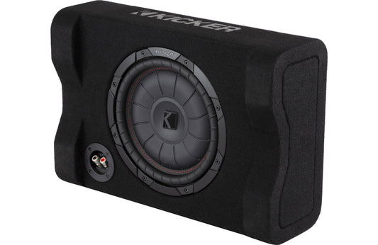 Kicker 48CVTDF102 Down-Firing 10" CompVT 2-Ohm Enclosure