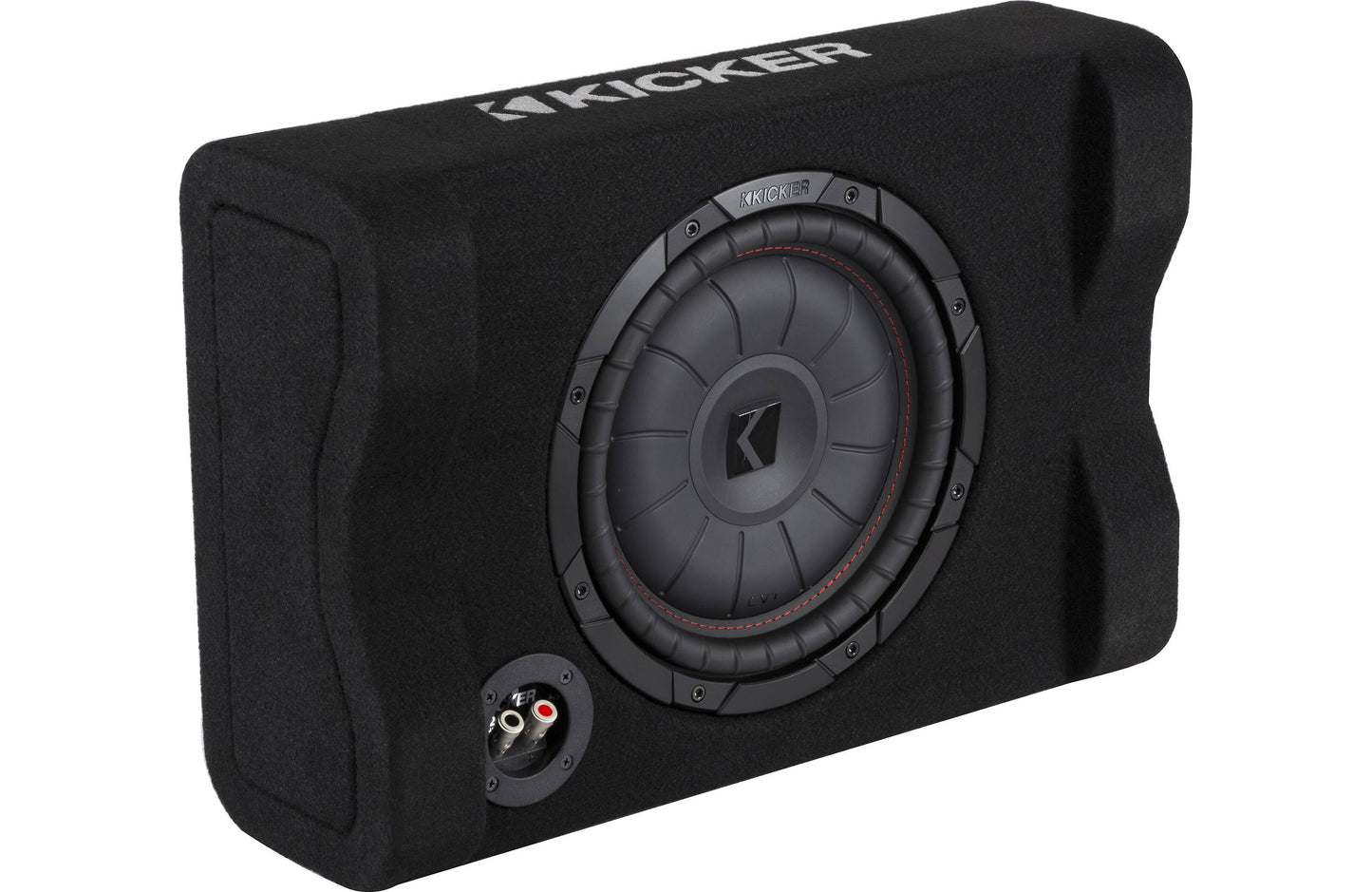 Kicker 48CVTDF102 Down-Firing 10" CompVT 2-Ohm Enclosure