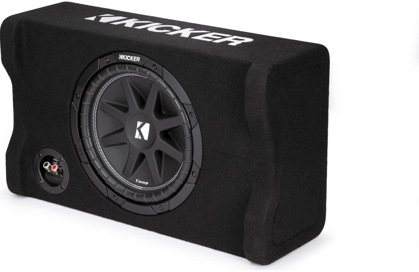 Kicker 48CDF104 Down-Firing 10" Comp 4-Ohm Enclosure