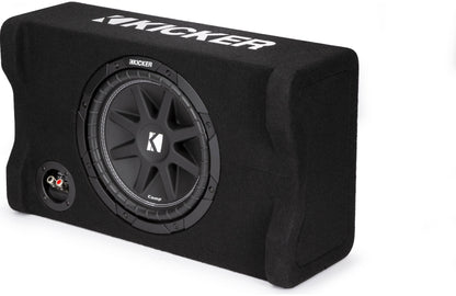 Kicker 48CDF104 Down-Firing 10" Comp 4-Ohm Enclosure