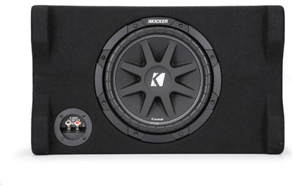 Kicker 48CDF104 Down-Firing 10" Comp 4-Ohm Enclosure