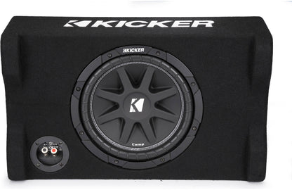 Kicker 48CDF104 Down-Firing 10" Comp 4-Ohm Enclosure