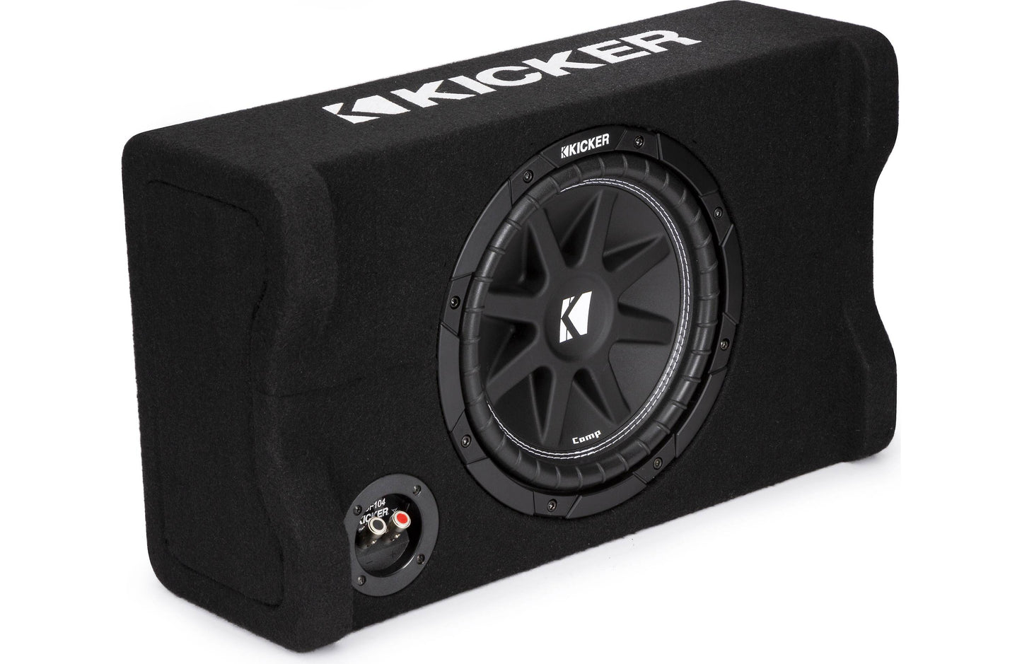 Kicker 48CDF104 Down-Firing 10" Comp 4-Ohm Enclosure