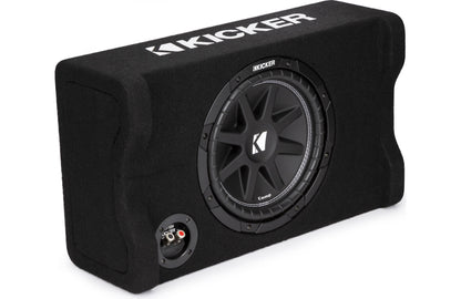Kicker 48CDF104 Down-Firing 10" Comp 4-Ohm Enclosure