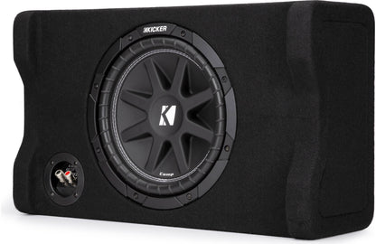 Kicker 48CDF104 Down-Firing 10" Comp 4-Ohm Enclosure