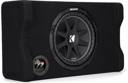 Kicker 48CDF104 Down-Firing 10" Comp 4-Ohm Enclosure