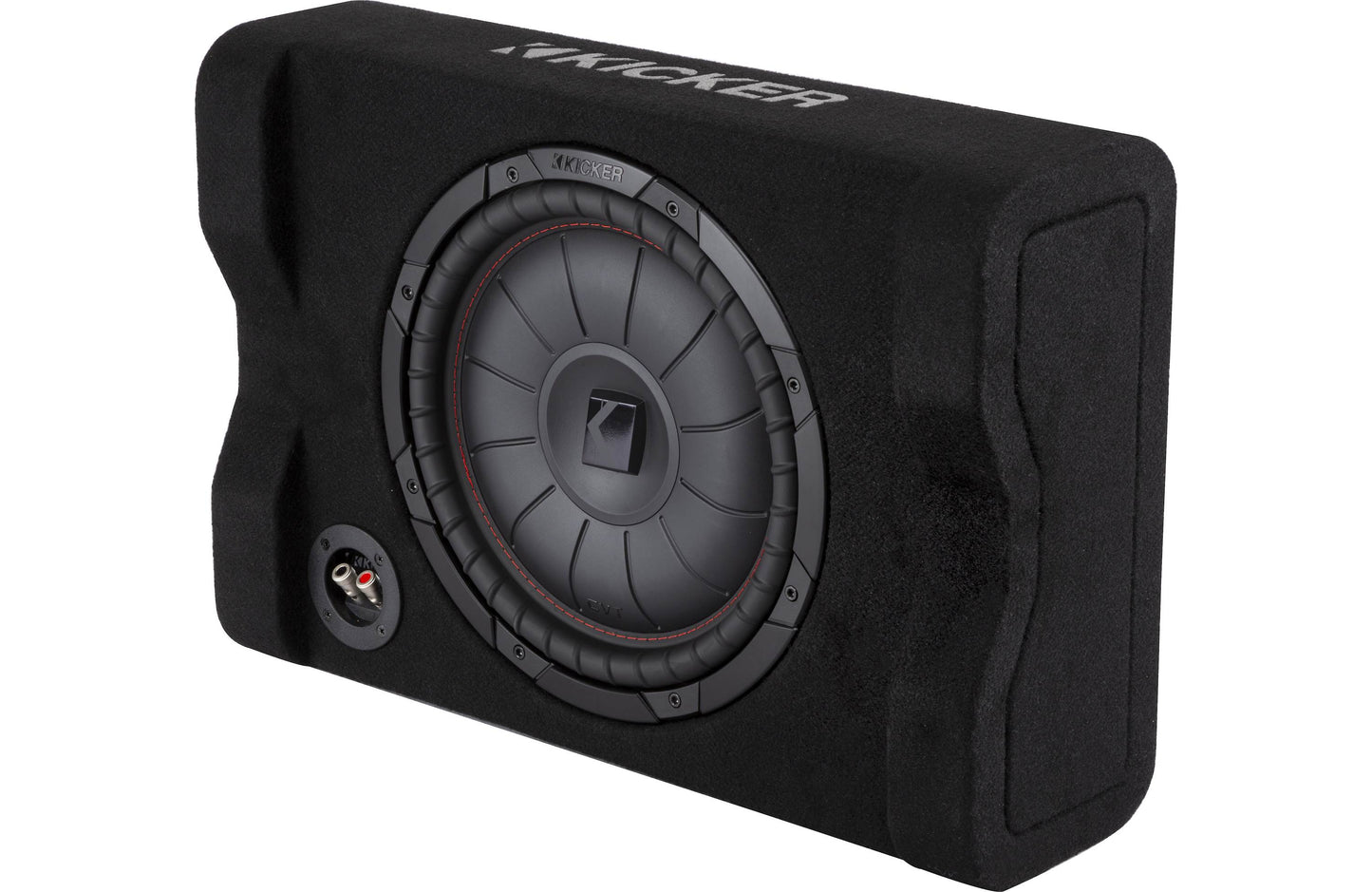 Kicker 48CVTDF122 Down-Firing 12" CompVT 2-Ohm Enclosure