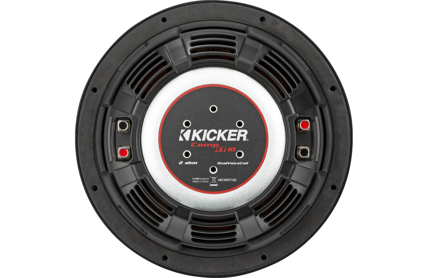 Kicker 48CWRT102 10" CompRT 2 Ohm