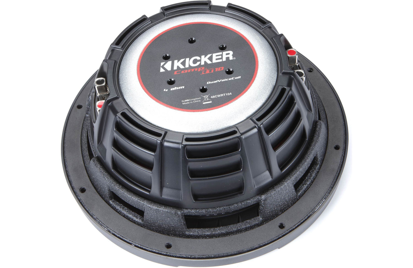 Kicker 48CWRT104 10" CompRT 4 Ohm