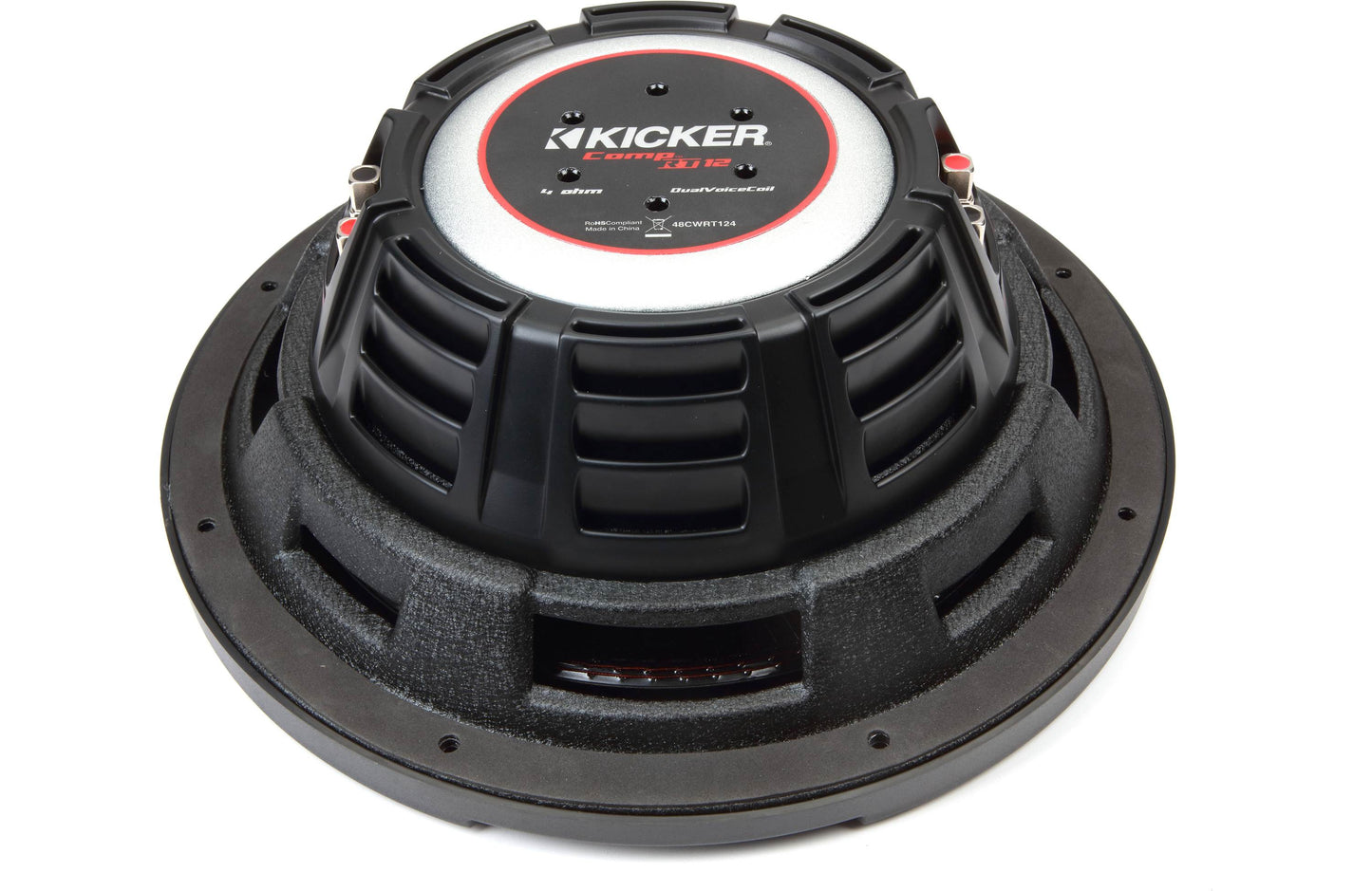Kicker 48CWRT124 12" CompRT 4 Ohm