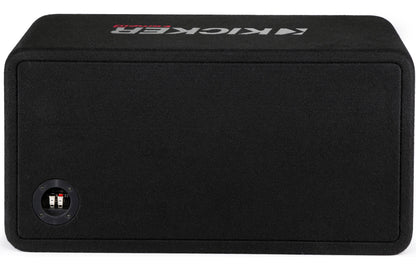 Kicker 48DCWR102 Two 10" CompR Enclosed Subwoofer Box