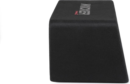 Kicker 48DCWR102 Two 10" CompR Enclosed Subwoofer Box