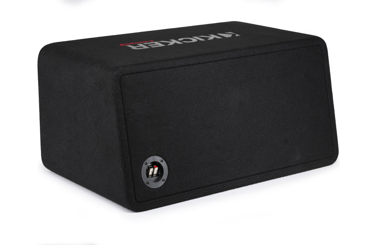 Kicker 48DCWR102 Two 10" CompR Enclosed Subwoofer Box