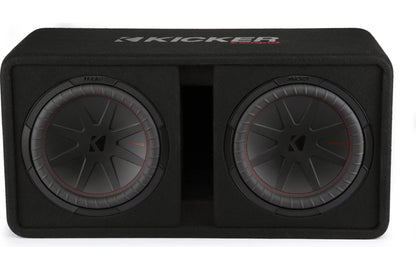 Kicker 48DCWR122 Two 12" Subwoofer CompR Ported Enclosure