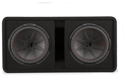 Kicker 48DCWR122 Two 12" Subwoofer CompR Ported Enclosure