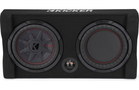Kicker 48TRTP102 Down-Firing 10" CompRT 2-Ohm Enclosure
