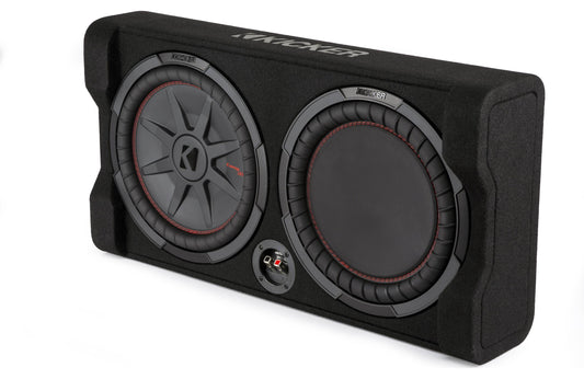 Kicker 48TRTP122 Down-Firing 12" CompRT 2-Ohm Enclosure