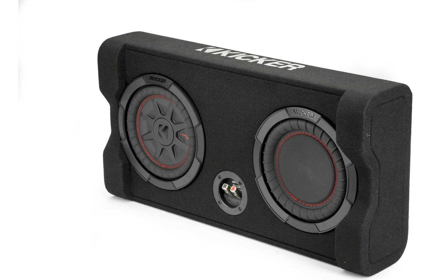 Kicker 48TRTP82 Down-Firing 8" CompRT 2-Ohm Enclosure