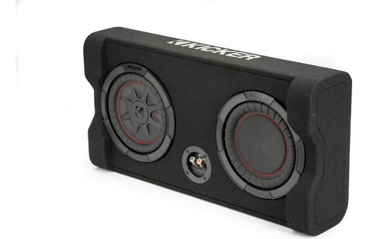 Kicker 48TRTP82 Down-Firing 8" CompRT 2-Ohm Enclosure