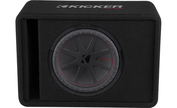 Kicker 48VCWR122 12" CompR Enclosure - Enclosed Subwoofer Box