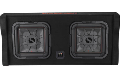 Kicker 49DL7TDF122 Dual Down-Firing 12" L7T 2-Ohm Enclosure