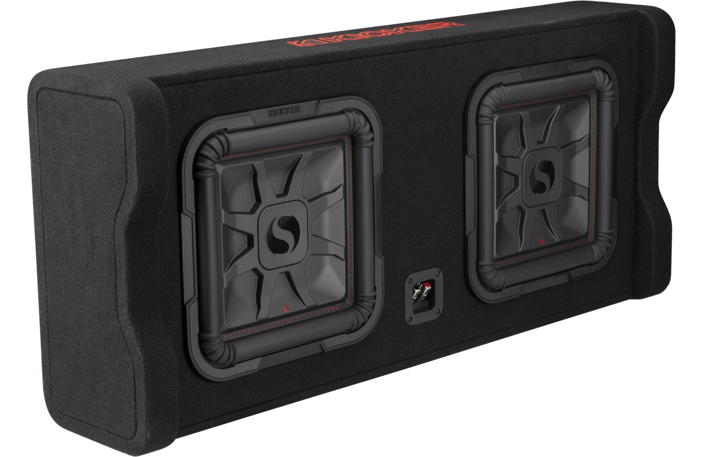 Kicker 49DL7TDF122 Dual Down-Firing 12" L7T 2-Ohm Enclosure