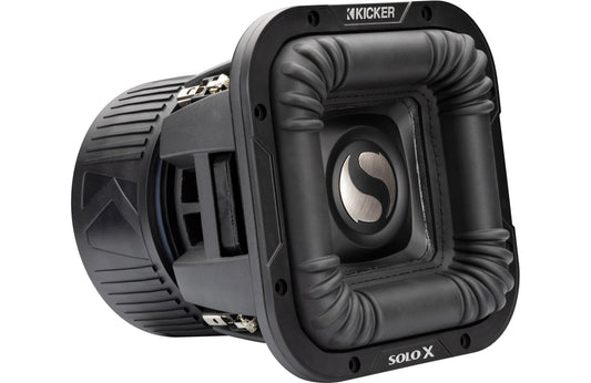 Kicker 49L7X81 SoloX L7X 8 inch Dual 1-ohm Voice coil component subwoofer