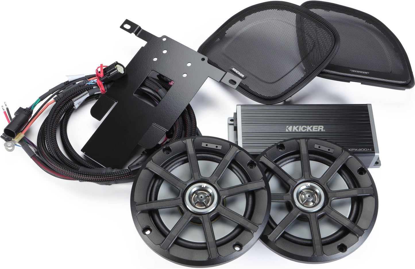 Kicker HDR154 Audio Kit for Harley-Davidson