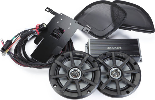 Kicker HDR154 Audio Kit for Harley-Davidson