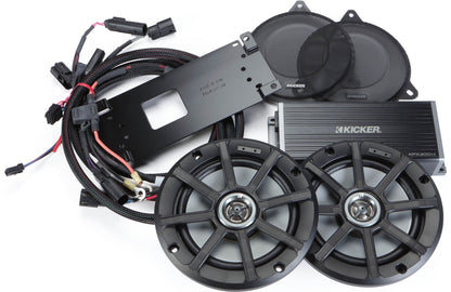 Kicker HDS144 Audio Kit for Harley-Davidson