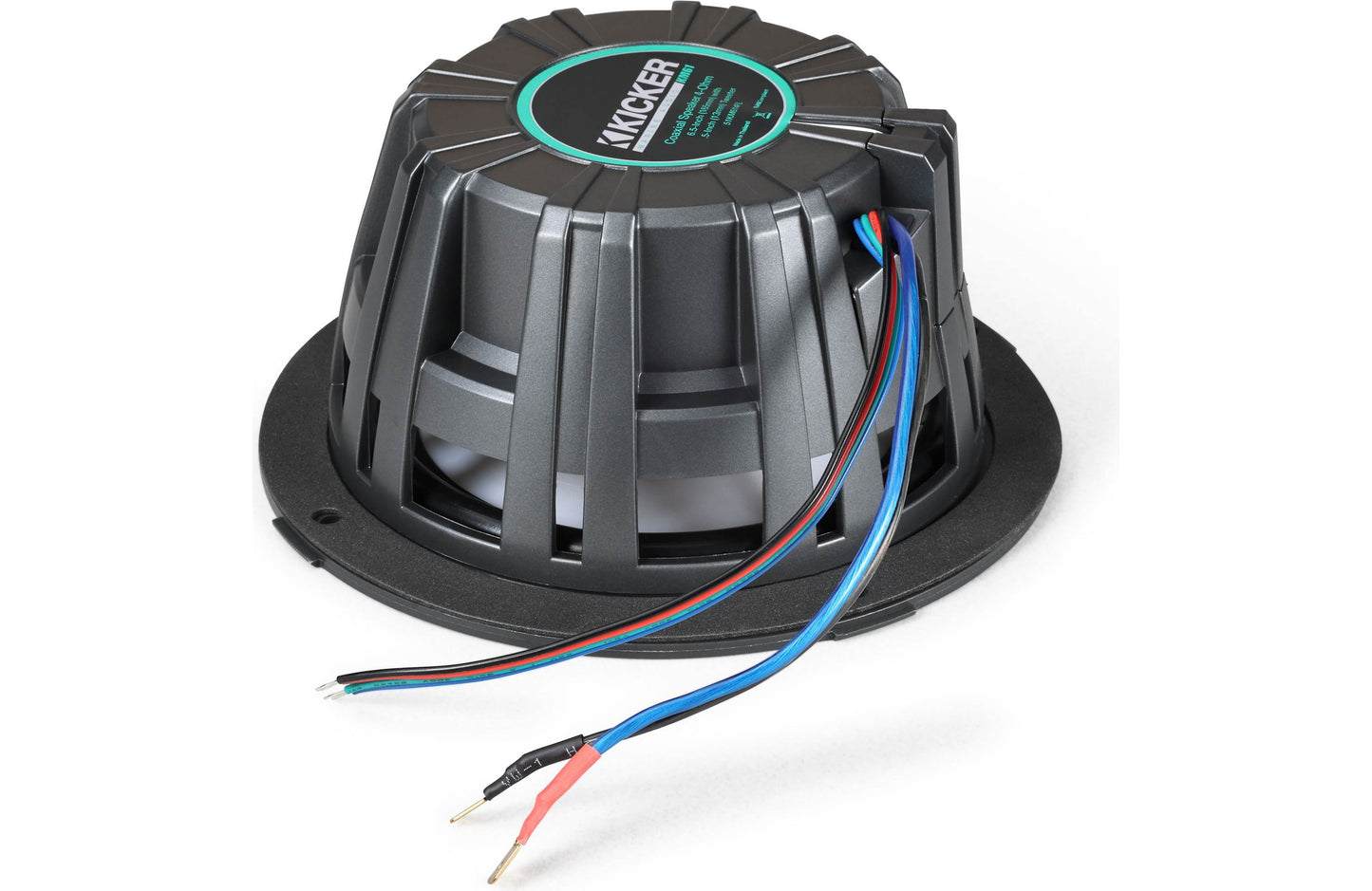 Kicker 51KM614FL KM 6.5"4 Ohm LED THIN-MOUNT